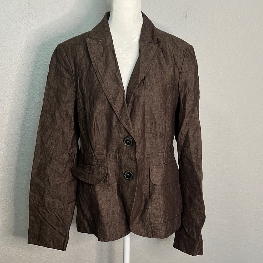 S Oliver Brown Blazer Size 6